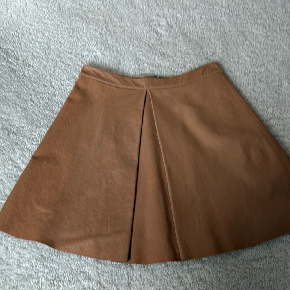 Leather skirt